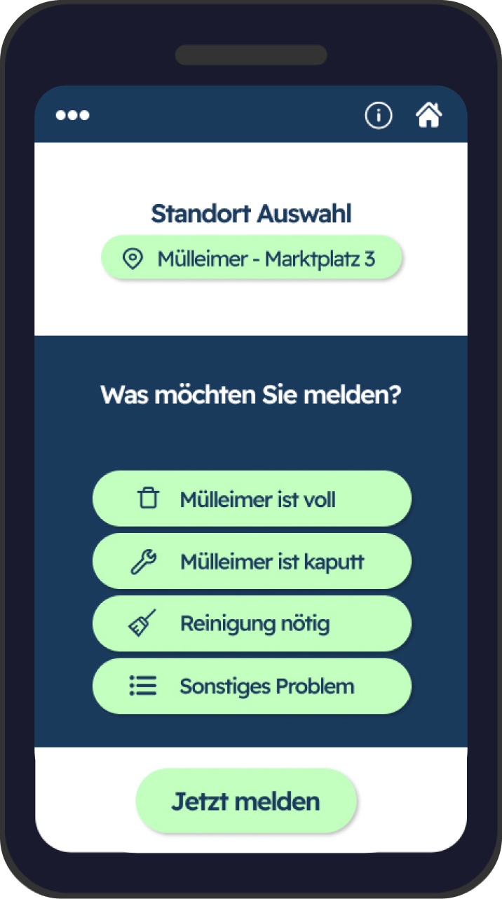 QR-Mangelmelder App